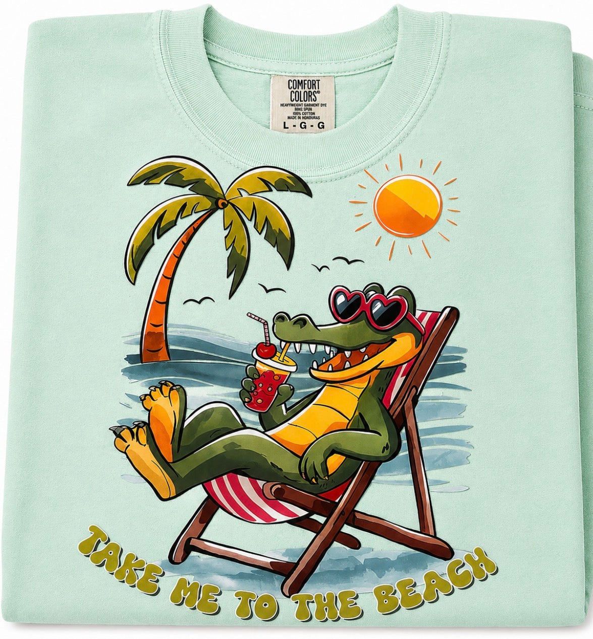Take Me To The Beach Crocodile