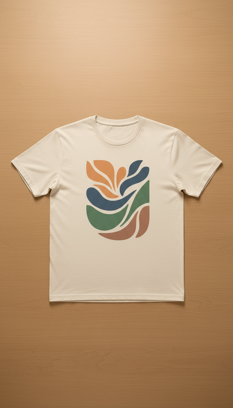 Custom Graphic T-Shirt with Vibrant DTF Print
