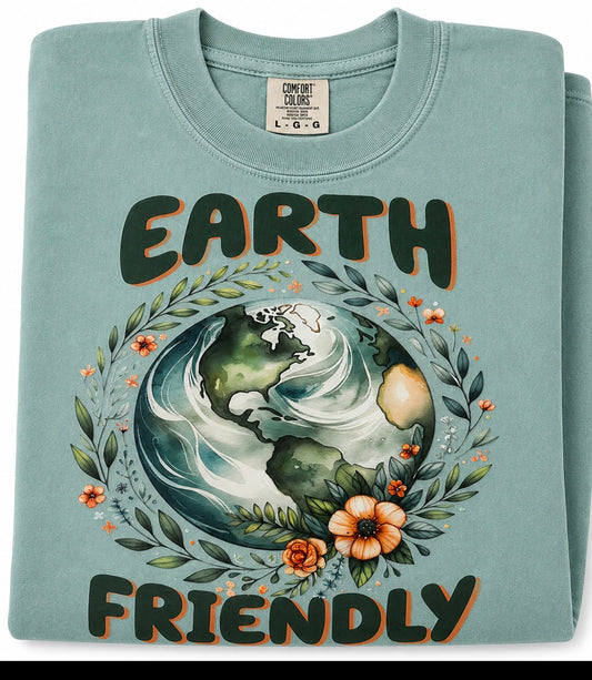 Earth Friendly Graphic  T