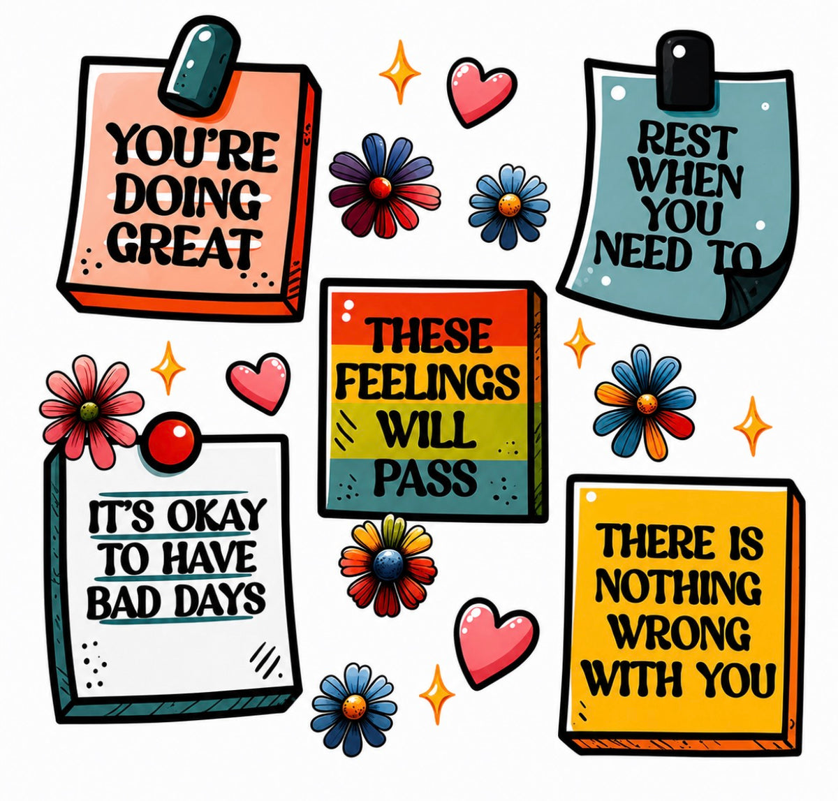 Positive Affirmation & Self-Care Design