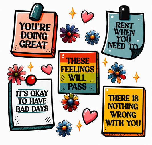 Positive Affirmation & Self-Care Design