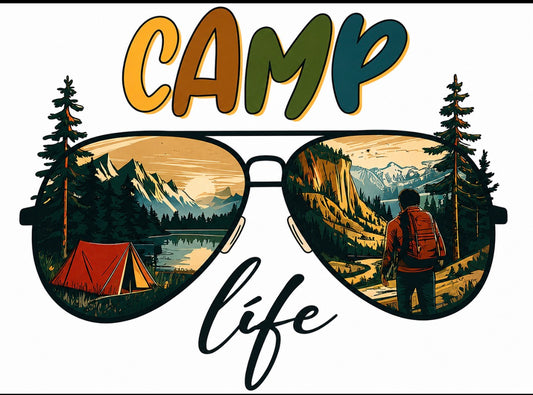 Camp Life DTFTRANSFER DESIGN