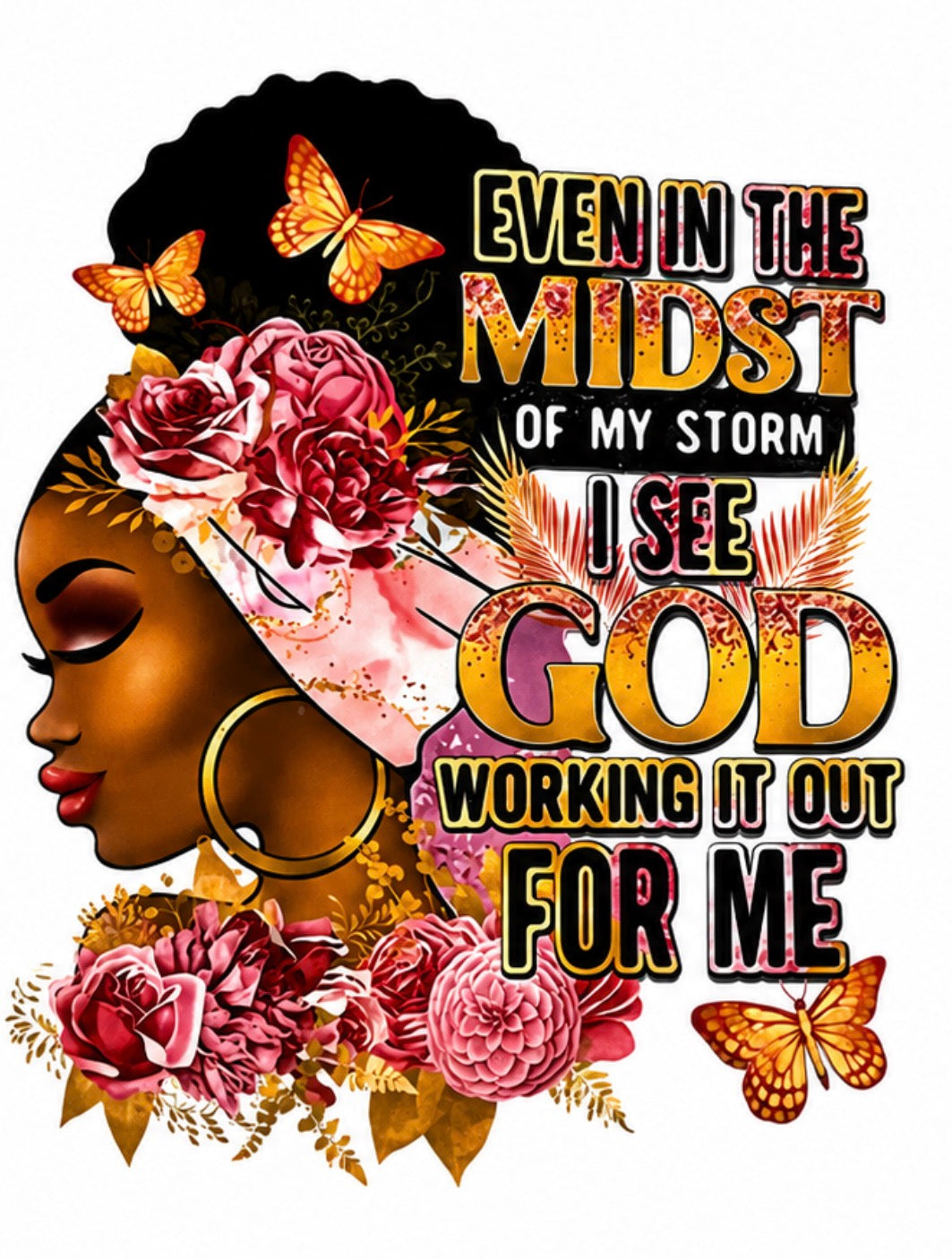 EVEN IN THE MIDST OF THE STORM T-shirt