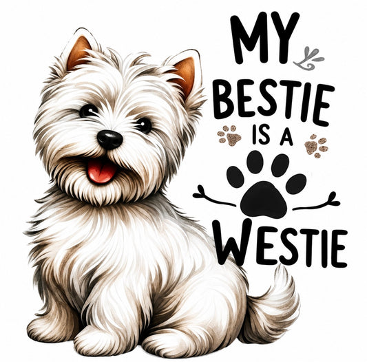 My Bestie Is A Westie Design