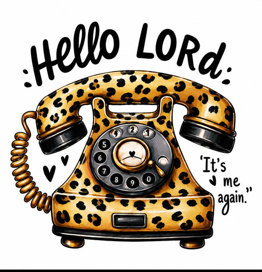 Hello Lord It's Me Design