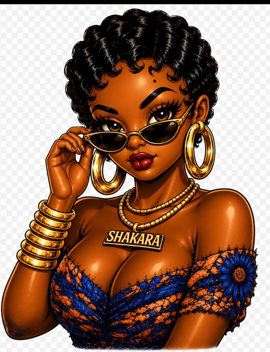 Shakara Queen DTF Transfer