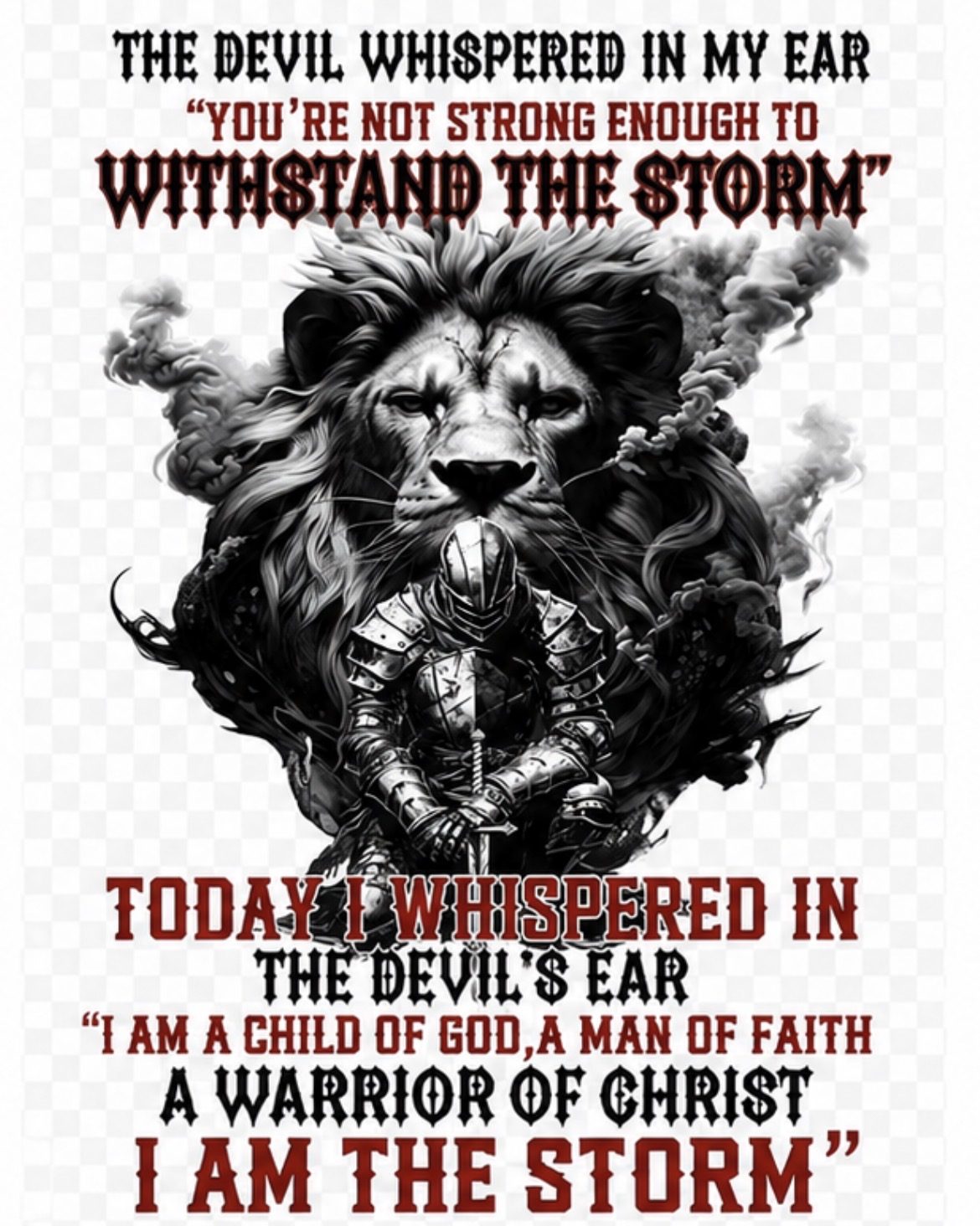 A Man Of Faith T-shirt